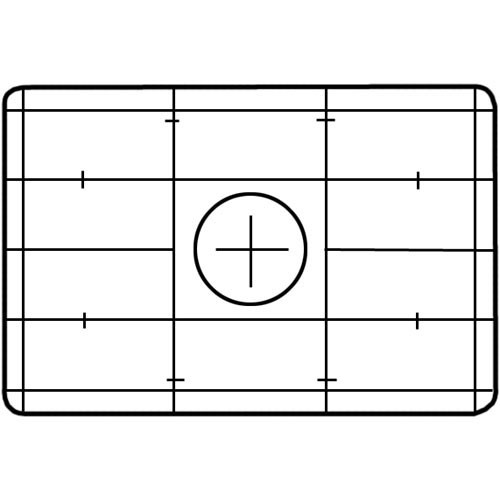 Leica Focusing Screen for R8/R9 Camera - Matte with Grid & TV Marks