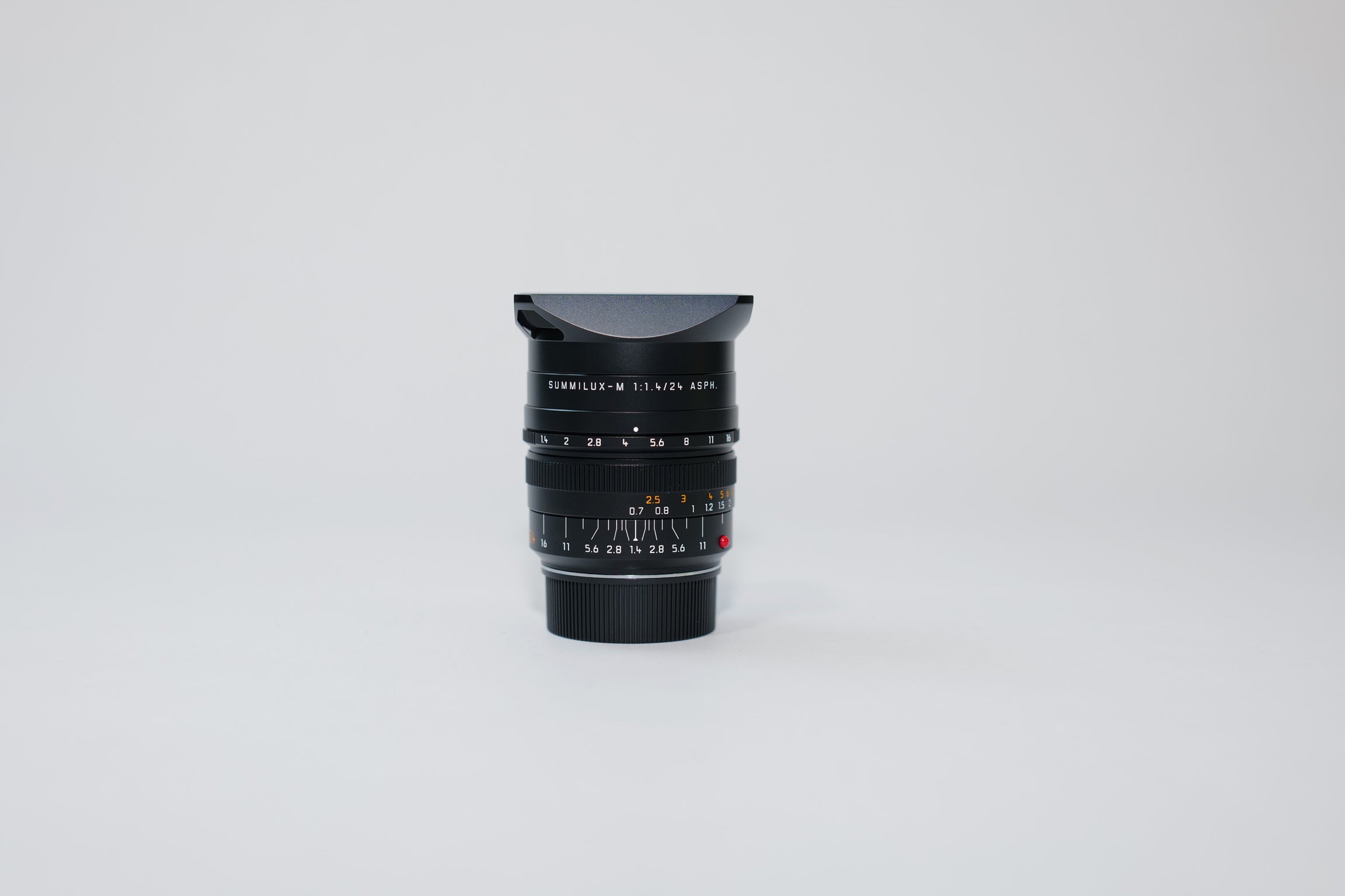 Pre-Owned Leica 24mm f/1.4 Summilux-M Aspherical Manual Focus Lens – Black , 11601
