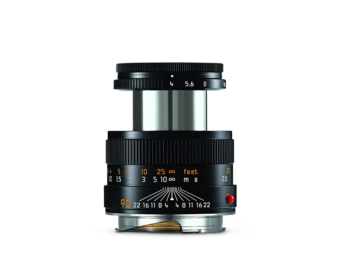 Macro-Elmar-M 90mm / f4 black anodized (E39)