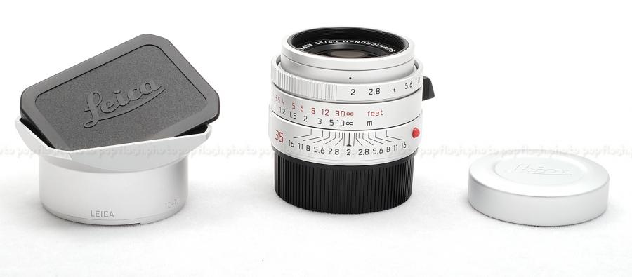 Summicron-M 35mm / f2 ASPH silver anodized (E39) Portugal