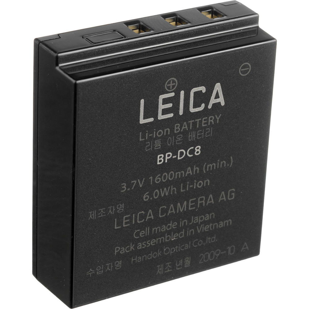 Lithium Ion Batt. BP-DC 8 for X1, X2, X Vario and XU