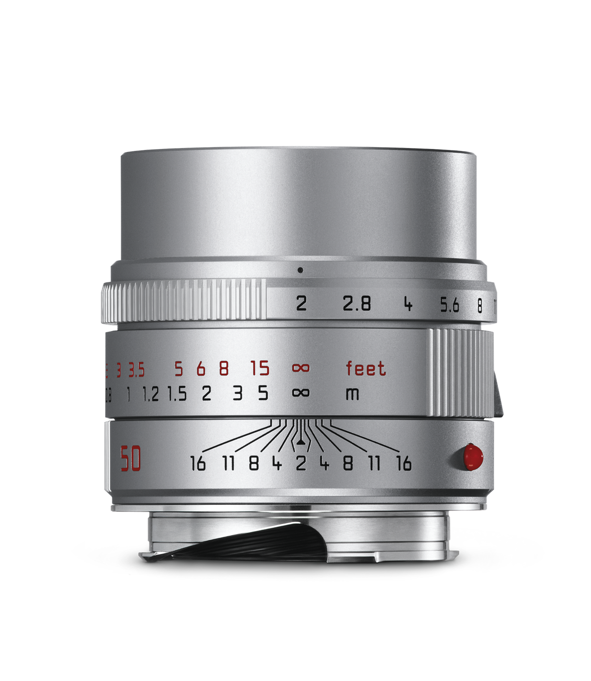 APO-Summicron-M 50mm / f2.0 ASPH silver anodized (E39)