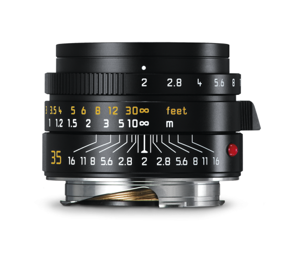 Summicron-M 35mm / f2 ASPH black anodized (E39)