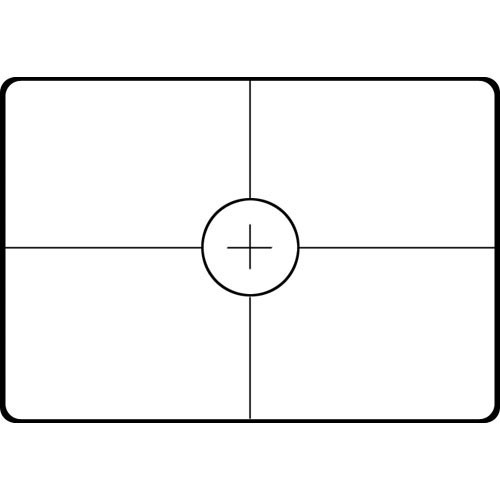 Leica Focusing Screen for R8/R9 Camera - Clear with Crosshairs