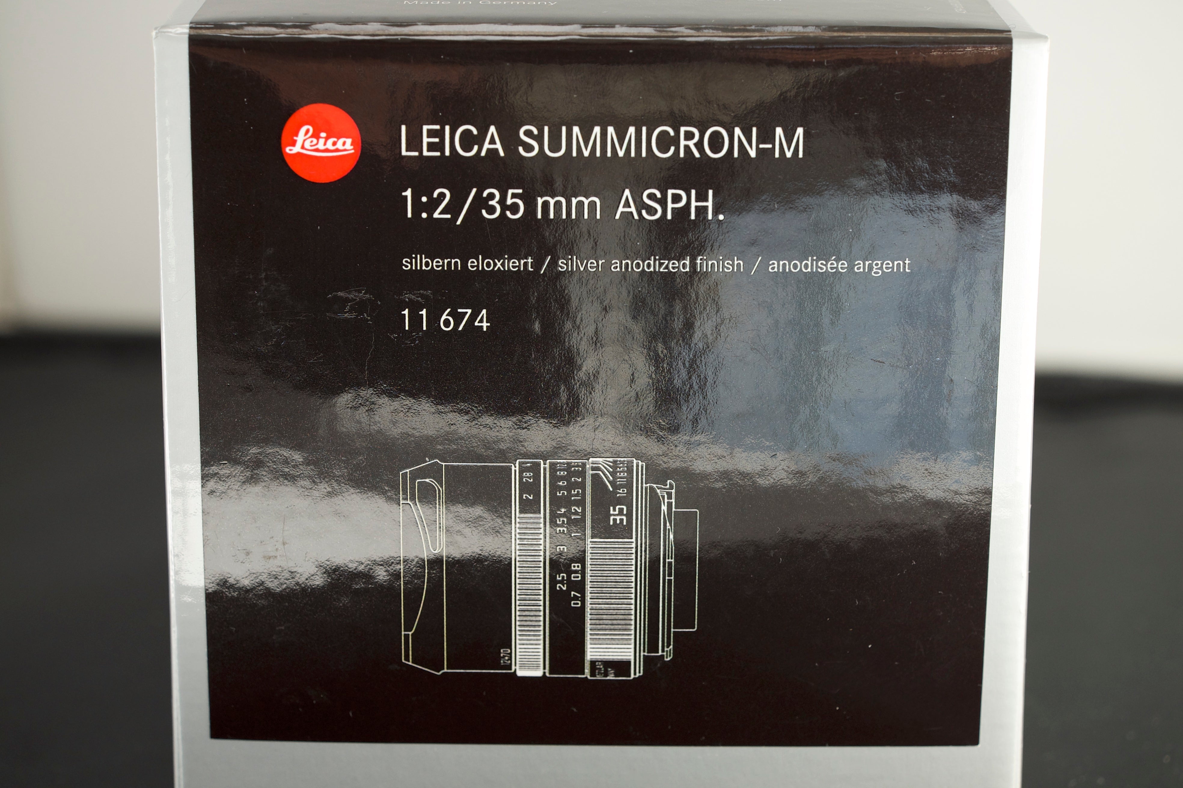 Pre-Owned Leica Summicron-M 35mm f/2 ASPH Lens (Silver)