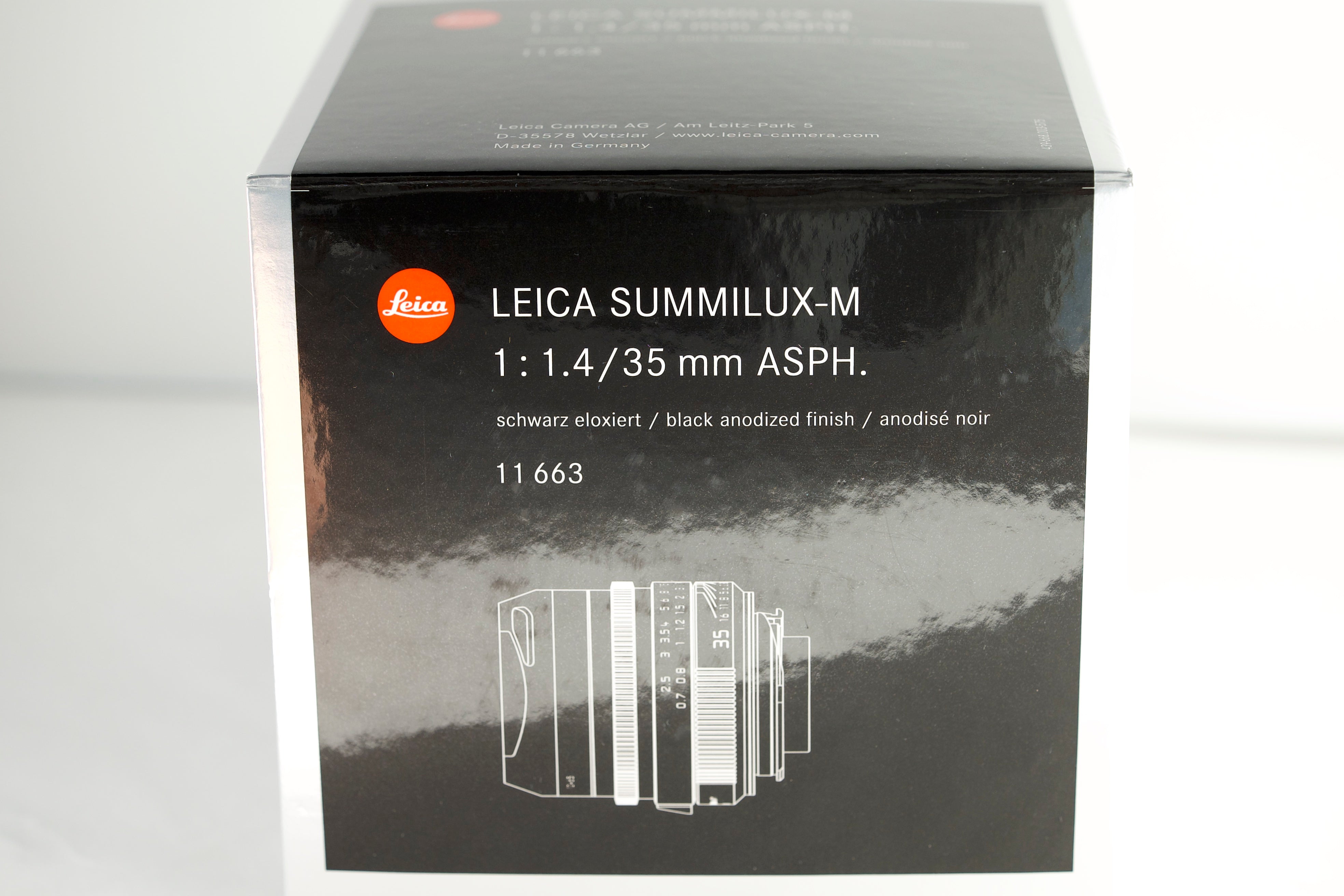 Pre-Owned Leica Summilux-M 35mm f/1.4 ASPH. Lens (Black)