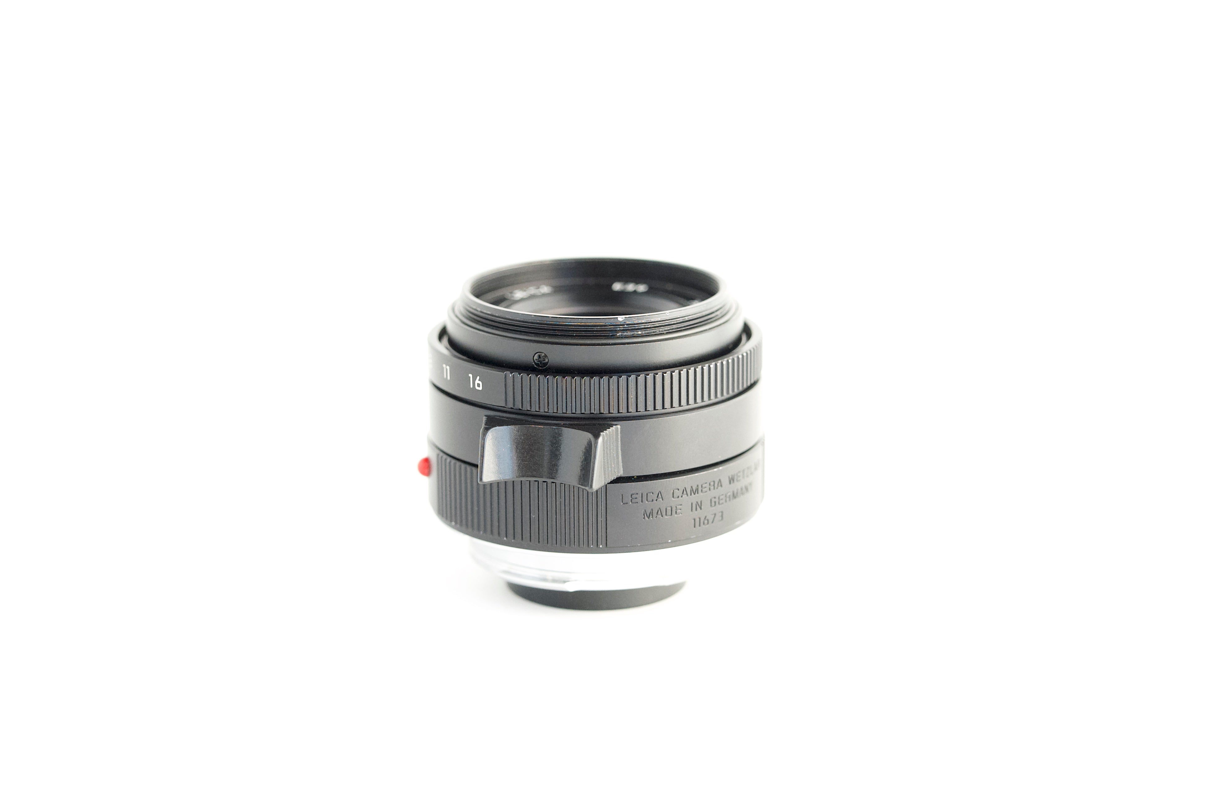 Pre-Owned Summicron-M 35mm / f2 ASPH black anodized (E39)