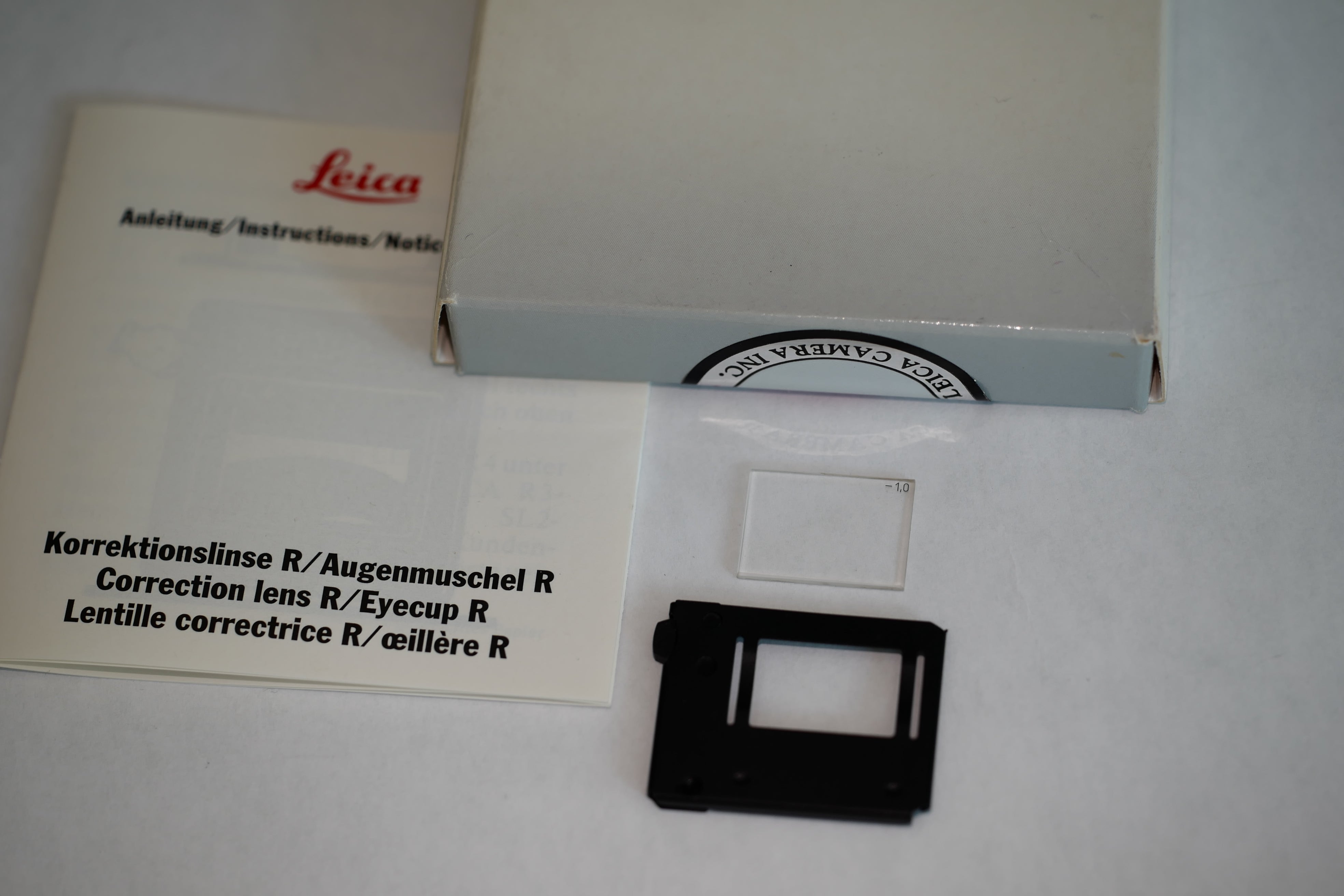 Leica Correction Lens R -1.0 Diopters