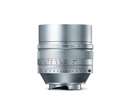 Leica Noctilux-M 50mm f/0.95 ASPH. Silver Anodized