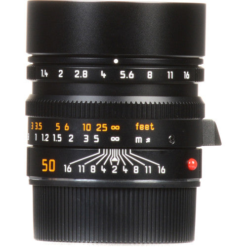 Summilux-M 50mm / f1.4 ASPH black anodized (E46)